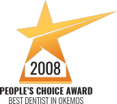 2008  People’s Choice Award for “Best Dentist in Okemos”